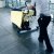 Booth Floor Cleaning by Complete Janitorial Services of Houston